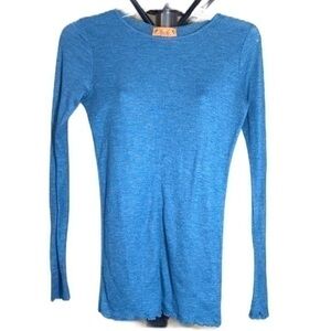 Juicy Couture Women’s shirt long sleeve blue small